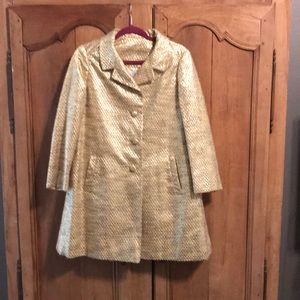 Vintage 😍Gold Lame Weave Jacket 🧥